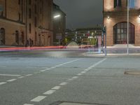 Night Cityscape of Hamburg: Architecture and Lights