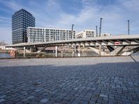 Hamburg's Striking Structure: Clouds over the Road Surface