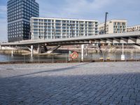 Hamburg's Striking Structure: Clouds over the Road Surface