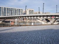 Hamburg's Striking Structure: Clouds over the Road Surface