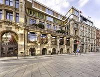 Hamburg's Urban Plaza: A Cityscape in Europe