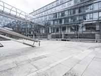 Futuristic Business District in Hannover, Germany