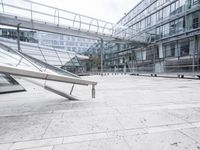 Futuristic Business District in Hannover, Germany