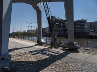 Harbor Infrastructure in the City of Hamburg