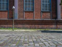 Hard Shadows on Berlin's Cobblestone Streets