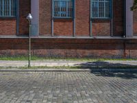 Hard Shadows on Berlin's Cobblestone Streets