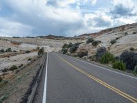 Head of the Rocks Road in Utah, USA