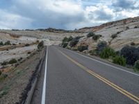 Head of the Rocks Road in Utah, USA