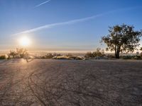 Helipad View: Sunrise Over Los Angeles, USA