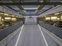 High Angle View of a Straight Road in Berlin, Germany