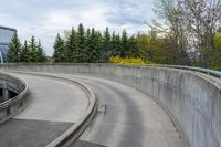 High-Angle View: Straight Road in Toronto's Business District