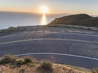 High Coastal Road in Big Sur