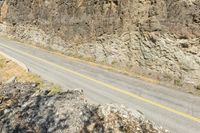 High Mountain Road in British Columbia, Canada