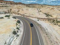 High Position: Clouds and Road in Breathtaking Landscape