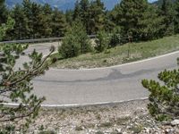 High Position Road in the Pyrenees, Spain