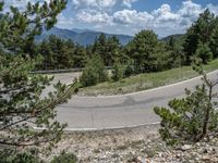 High Position Road in the Pyrenees, Spain