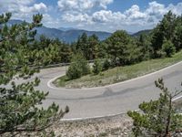 High Position Road in the Pyrenees, Spain