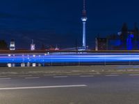 High-Rise Building in Berlin: A Spectacular View of the City Lights