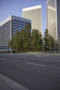 High-Rise Building in the Metropolitan Area of Los Angeles