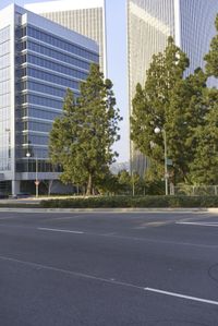 High-Rise Building in the Metropolitan Area of Los Angeles