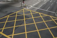 High Rise Buildings Cityscape: Asphalt Road in Hong Kong