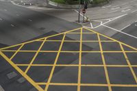 High Rise Buildings Cityscape: Asphalt Road in Hong Kong