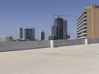 High Rise Skyscrapers in Los Angeles Cityscape 002