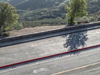 High View Overlooking the Natural Landscape in California, USA