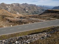 Highland Landscape in Austria: An Elevated Road