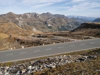 Highland Landscape in Austria: An Elevated Road