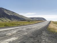 Highland Landscape in Iceland: Mountains and Clouds