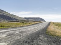 Highland Landscape in Iceland: Mountains and Clouds