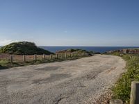 Highland landscape in Portugal with clear sky