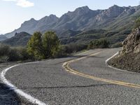 Highland Road in California Wilderness Nature 003