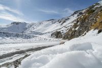 Scenic Landscape of Highland Road in Italy, Europe