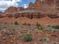 Highway 12: Open Space and Clouds in Utah