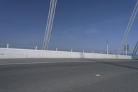 Highway Bridge Over Azure Sky