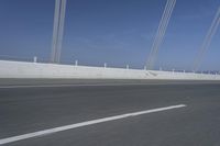 Highway Bridge Over Azure Sky