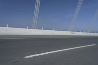 Highway Bridge Over Azure Sky