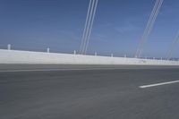 Highway Bridge Over Azure Sky
