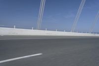 Highway Bridge Over Azure Sky