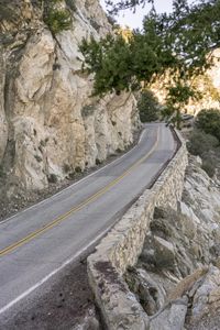 Highway in California, USA: Captivating Mountain Landscape