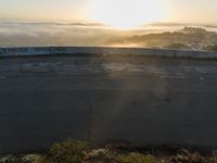 Highway Curve in San Francisco: Clear Sky Ahead