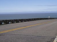 Highway Elevated Above the Coastal Line in Big Sur