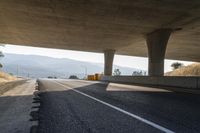 Highway with Motion Blur under a Clear Sky