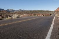 Highway Through Nevada Badlands: A Journey into Geology