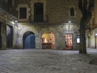 Historic Architecture in Barcelona: City Home with Brick Facade