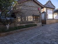 Historic Architecture: Cobble Stone Street