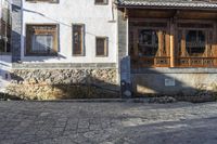 Historic Architecture in Cobble Stone Town