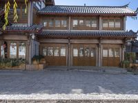 Historic Architecture: Cobbled Streets of Lijiang, China